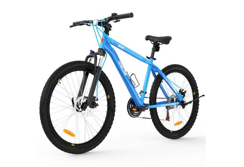 RCB TECH Mountainbike GK2, 26 Zoll Aluminium Fahrrad für Jugendliche & Erwachsene, bis 150KG, 21 Gang, Kettenschaltung, Federgabel & Scheibenbremsen RCB TECH Mountainbike GK2, 26 Zoll Aluminium Fahrrad für Jugendliche & Erwachsene, bis 150KG, 21 Gang, Kettenschaltung, Federgabel & Scheibenbremsen von RCB TECH