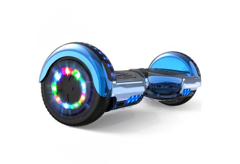 RCB TECH Balance Scooter JD6, 6,5 Zoll Zweimotoren Hoverboard, mit LED-Leuchten und Bluetooth, 120,00 W, 12,00 km/h, bis zu 10 km Reichweite, keine Straßenzulassung von RCB TECH