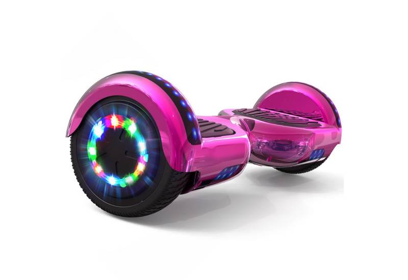 RCB TECH Balance Scooter JD6, 6,5 Zoll Zweimotoren Hoverboard, mit LED-Leuchten und Bluetooth, 120,00 W, 12,00 km/h, bis zu 10 km Reichweite, keine Straßenzulassung von RCB TECH