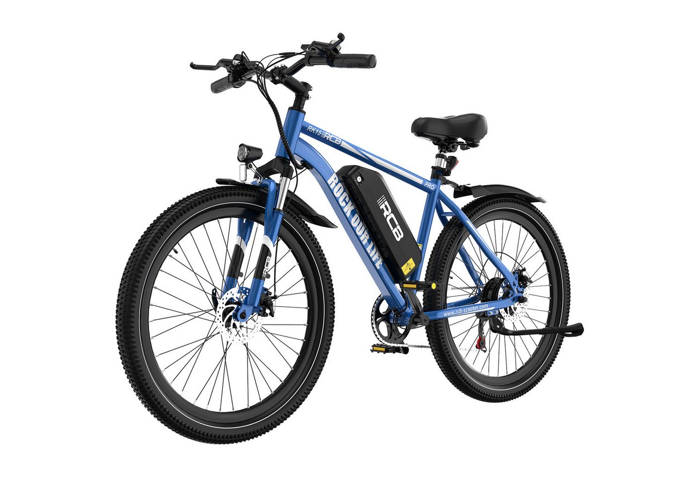 RCB E-Bike Pedelec RK15 PRO 29×2,125 Zoll, Reichweite 50-90KM, APP, 36V/15,6Ah, 7 Gang, Kettenschaltung, 250W Heckmotor, 561,6 Wh RCB E-Bike Pedelec RK15 PRO 29×2,125 Zoll, Reichweite 50-90KM, APP, 36V/15,6Ah, 7 Gang, Kettenschaltung, 250W Heckmotor, 561,6 Wh von RCB