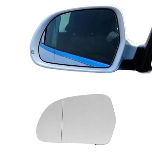 RCBCPLGLNK 2 PCS Fit for Audi A4 B8 2010 2011 2012 2013 2014 2015 Rückansicht Rückspiegel Glas Auto Accessorion Spiegel(1pc Left) von RCBCPLGLNK
