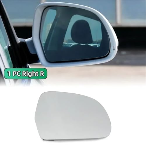 RCBCPLGLNK 2 PCS Fit for Audi A4 B8 2010 2011 2012 2013 2014 2015 Rückansicht Rückspiegel Glas Auto Accessorion Spiegel(1pc Right) von RCBCPLGLNK