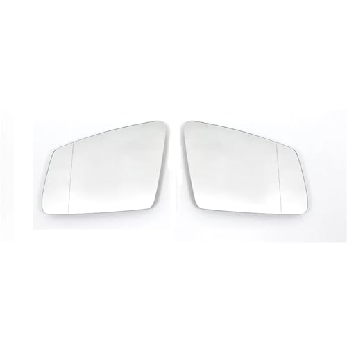 RCBCPLGLNK Beheizter Seitenspiegel, Glas, Rückspiegelobjektiv, passend for Mercedes-Benz ABCE GLA CLA GLK CLS W176 W246 W212 W204 W221 W218 Spiegel(1 Right and 1 Left) von RCBCPLGLNK