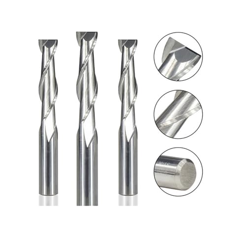 RCBCPLGLNK CNC Router Gravur Bit PVC MDF Fräser Spiral Router Schaftfräser(4x25x45mm) von RCBCPLGLNK