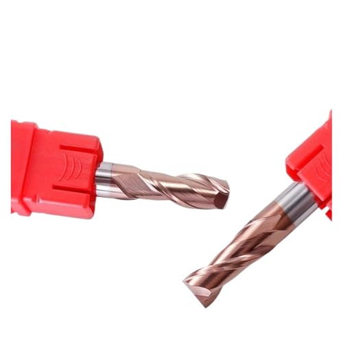 RCBCPLGLNK Wolframstahlfräser, 2-schneidiger beschichteter Hartmetall-Schaftfräser for Stahl, CNC-Werkzeug for CNC-Maschinen Schaftfräser(2.5-7.5-D4-50L) von RCBCPLGLNK