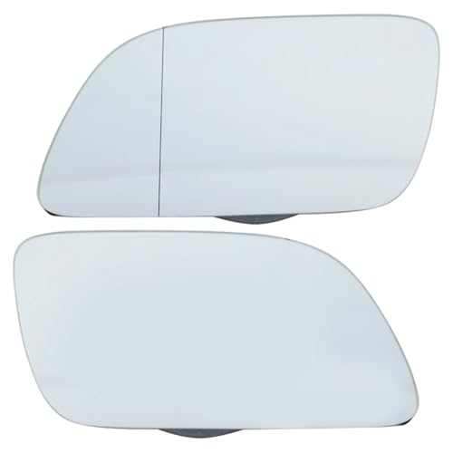 RCBCPLGLNK for Volkswagen Fit for VW Polo 2002 2003 2004 2005 Heizung Seitenspiegel Objektiv Mk4 Tür Flügel Rückspiegel Weiß Glas Ersatz Spiegel(1 Pair) von RCBCPLGLNK