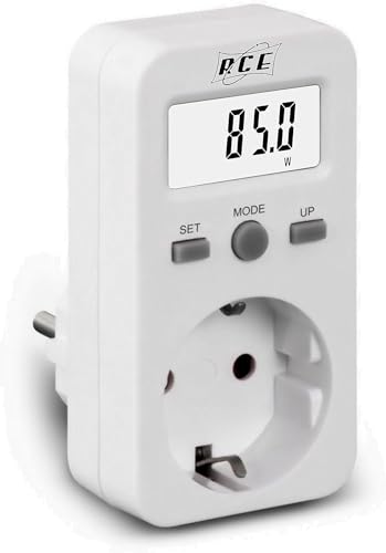 RCE PM220 Energieverbrauch Messgerät der Störung RCE PM220 – Italienische Marke – Instrument ideal für Messen die Stromverbrauch in Haus – von einfach Zweck und mit manuell und Unterstützung italienischen weiß RCE PM220 Energieverbrauch Messgerät der Störung RCE PM220 – Italienische Marke – Instrument ideal für Messen die Stromverbrauch in Haus – von einfach Zweck und mit manuell und Unterstützung italienischen weiß von RCE