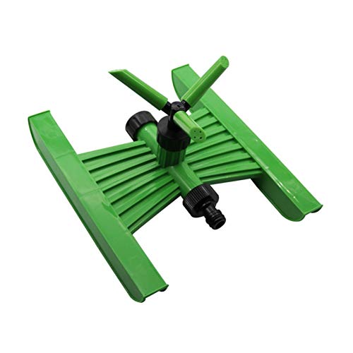 Gartenbewässerungstropfer Dreiarmiger rotierender Sprinkler mit H-förmiger Basis 360-Grad-Bewässerungssprinkler Gartenlandschaftsbewässerungssprinkler 1 Stück Gartenbedarf von RCGKNNMUZ