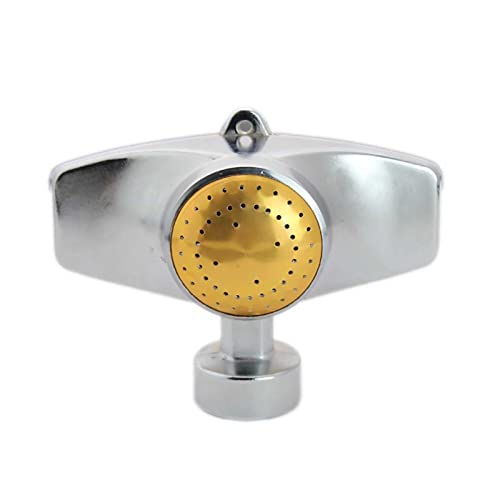 Gartenbewässerungstropfer aus Zinklegierung, runder Punktsprinkler, automatischer 360 ° -Gartenbewässerungs-Rasensprinkler, Bewässerungsspray, Gartensprinkler 2019 von RCGKNNMUZ