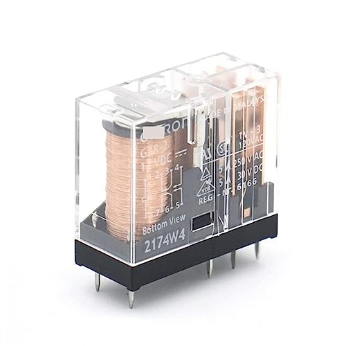RCGKNNMUZ 1 Stück Relais G2R-2-5VDC G2R-2-12VDC G2R-2-24V G2R-2 12VDC Leistungsrelais 5V/12V/24V 5A 8PIN(5V) von RCGKNNMUZ