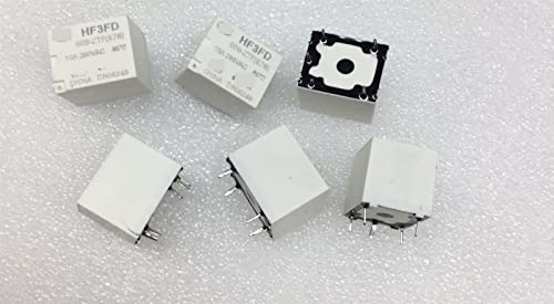RCGKNNMUZ 10 Stück Relais HF3FD 009-H3F HF3FD-009-H3F HF3FD 012-H3F HF3FD 024-H3F HF3FD 012 H3F ​​9V 12V 24V 4PIN(HF3FD 024-H3F) von RCGKNNMUZ