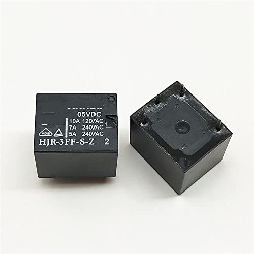 RCGKNNMUZ 10 Stück Relais HJR-3FF-SH-5VDC Hjr-3ff-sh-12vdc HJR-3FF-SH-24VDC HJR 3FF SH 24V HJR-3FF-SH 12V 4pin 10a(24V) von RCGKNNMUZ