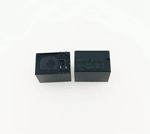 RCGKNNMUZ 10 Stück Signalrelais HK4101F-DC5V-SHG HK4101F-DC12V-SHG HK4101F-DC24V-SHG HK4101F DC24V SHG 5V 12V 5PIN 3A(HK4101F-DC24V-SHG) von RCGKNNMUZ