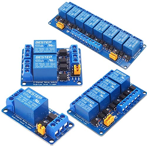 RCGKNNMUZ 3 V 3,3 V 1/2/4/8 Kanal Relaismodul High und Low Level Trigger Dual Optokoppler Isolation 3,3 V Relaismodul(3.3V 8 Channel) von RCGKNNMUZ