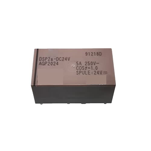 RCGKNNMUZ 5 Stück Relais DSP2A-DC24V DSP2A 24V DIP6 5A 24V AGP2024 DSP2A-DC12V DSP2A-DC5V(DSP2A-DC24V) von RCGKNNMUZ