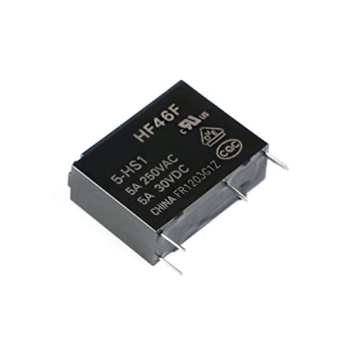 RCGKNNMUZ 5 Stück Relais HF25F-012-H 12 VDC HF25F-024-H 24 VDC HF25F 012 H 12 V 24 V HF25F012H 3PIN Mikrowellenherd-Relais(HF25F-012-H) von RCGKNNMUZ