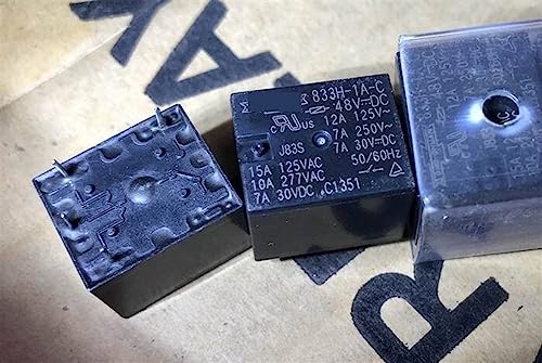 RCGKNNMUZ 833H-1A-FC 12VDC ; 833H-1A-C 12VDC ; 833H-1A-C 48VDC ; Relais 4-polig 1St(833H-1A-C 48VDC) von RCGKNNMUZ