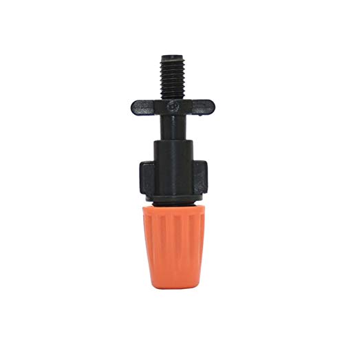 RCGKNNMUZ Schlauchanschluss Gartenbewässerung Zerstäuberregner mit 6-mm-Gewindeanschluss Zerstäubersprüher-Kit 100er-Set von RCGKNNMUZ