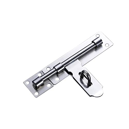 RCGKNNMUZ Türschlösser und Riegel Edelstahlbeschläge Türschloss Barrel Bolt Latch Vorhängeschloss-Verschluss-Set Edelstahl gebürstet(12 Inches) von RCGKNNMUZ