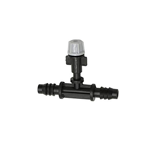 Schlauchverbinder, 50 T-förmige Gewächshaussprinkler mit 3/8 Zoll T-förmigen Verbindungen for Garten-Wassernebelsprinkler von RCGKNNMUZ