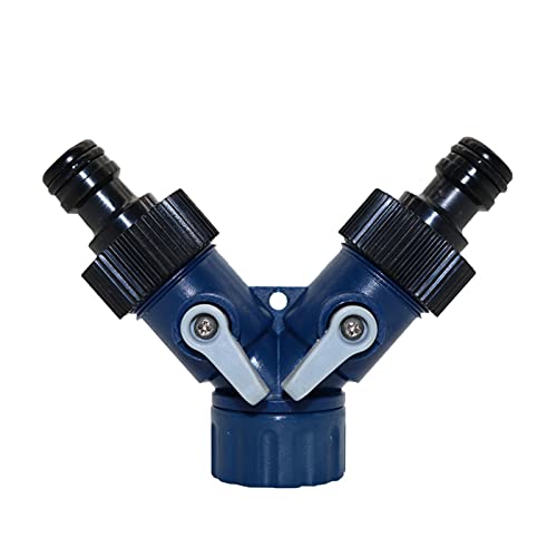 Sprühwasseranschluss 20 Y-Typ Split-Adapter-Anschlüsse und G3/4 Zoll Wasserhahn-Gartenschlauchanschluss sind austauschbar und das Steuerventil kann umgeschaltet werden von RCGKNNMUZ