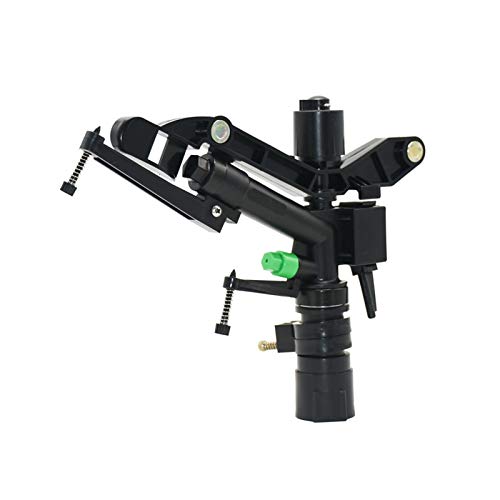 Werkzeuge for Gartenbewässerungssysteme, 2,5 cm, rotierender Gartensprinkler, Verstellbarer landwirtschaftlicher rotierender Kipphebelsprinkler zur Bewässerung großer Rasenflächen, 1 Stück von RCGKNNMUZ