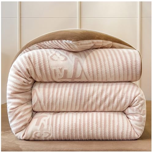 RCGNR Bettdecke, Winterdecke, Dick Milchsamt Decke, Doppelseitig, Flauschig, PlüSch Winterdecke, Verdickt Warm PlüSch-Decke Einfarbig Daunendecke F, 180x220cm/4kg RCGNR Bettdecke, Winterdecke, Dick Milchsamt Decke, Doppelseitig, Flauschig, PlüSch Winterdecke, Verdickt Warm PlüSch-Decke Einfarbig Daunendecke F, 180x220cm/4kg von RCGNR