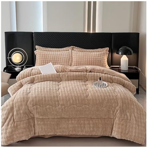 RCGNR Steppdecke Dicke Extra Warme Bettdecke Schlafdecke Winter Flauschige Steppdecken Dicke Bettdecke, Doppelseitige Samt Decke, PlüSch Winterdecke B, 180x220cm/4kg RCGNR Steppdecke Dicke Extra Warme Bettdecke Schlafdecke Winter Flauschige Steppdecken Dicke Bettdecke, Doppelseitige Samt Decke, PlüSch Winterdecke B, 180x220cm/4kg von RCGNR