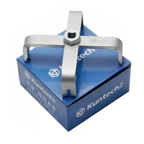 RCGOFOLLOW Schraubenschlüssel zum Entfernen des Benzinpumpendeckels für Autokraftstofffilter, 4 Backen, Schraubenschlüssel zum Entfernen des Tankdeckels für Autokraftstoffe, verstellbarer von RCGOFOLLOW