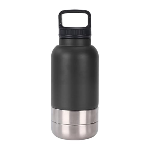 RCGOFOLLOW Tragbare Hundewasserflasche mit Schüsseln Outdoor Abenteuer Tragbarer Wassernapf für Hunde Edelstahl Wandern Camping RCGOFOLLOW Tragbare Hundewasserflasche mit Schüsseln Outdoor Abenteuer Tragbarer Wassernapf für Hunde Edelstahl Wandern Camping von RCGOFOLLOW