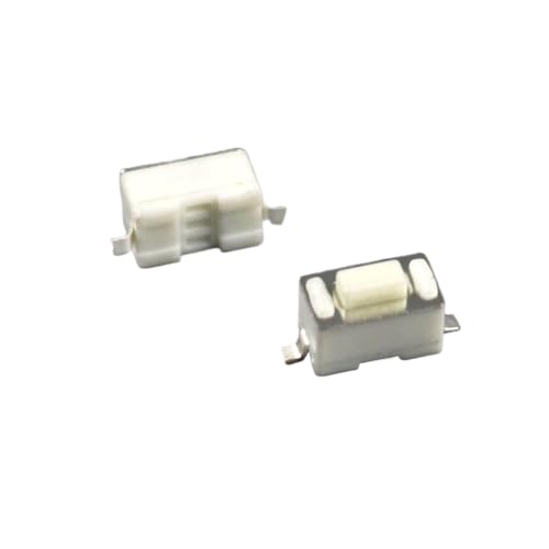 10pcs taktile Druckknopfschalter für den Auto -Fernbedienungsschlüssel DIP 3x4 4x4 3x6 6x6 kompatibel mit verschiedenen elektronischen Geräten kompatibel(3x6x4.3 Weiß) von RCGtnnesa
