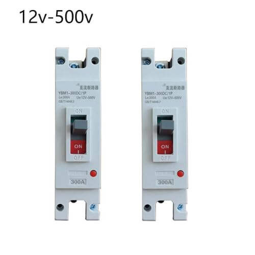 1p DC 500V Kunststoffgehäuse Breaker kompatibel mit Solar RV Systems 12V 48 V 96 V 120V Stromnote 100A 125A 160A 200A 250A 300A 400A 500A Protektor(Polen Nummer: 1p) von RCGtnnesa