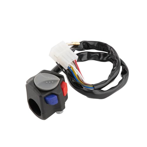 3 Funktionsschalter für Motorrad -Scheinwerfer -Scheinwerferbalken -Hornhorn -Tötungskompatibel mit EC 250 300 EC 250F 500F Ersatzteil(GAS) von RCGtnnesa