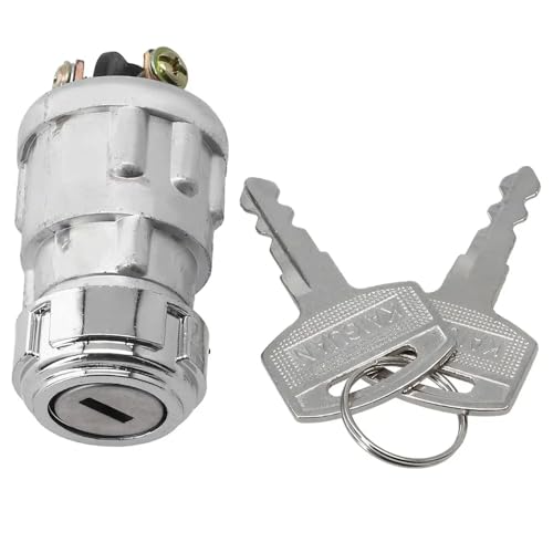 3 Positionszündungsstarterschalter mit 2 3 Drahtschloss kompatibel mit den meisten Autos Booten Motorräder Universal Fahrzeugzündungsschalter 3 Positionszündungsstarterschalter mit 2 3 Drahtschloss kompatibel mit den meisten Autos Booten Motorräder Universal Fahrzeugzündungsschalter von RCGtnnesa