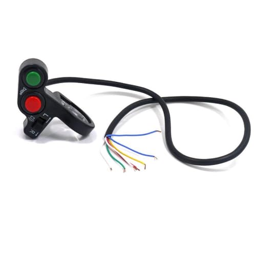 Motorrad -Lenkerschalter für Elektrofahrrad -Roller kompatibel mit 7/8 -Handbalken -Horn -Signalen auf Off -Taste Lichtsteuerung Motorrad -Lenkerschalter für Elektrofahrrad -Roller kompatibel mit 7/8 -Handbalken -Horn -Signalen auf Off -Taste Lichtsteuerung von RCGtnnesa