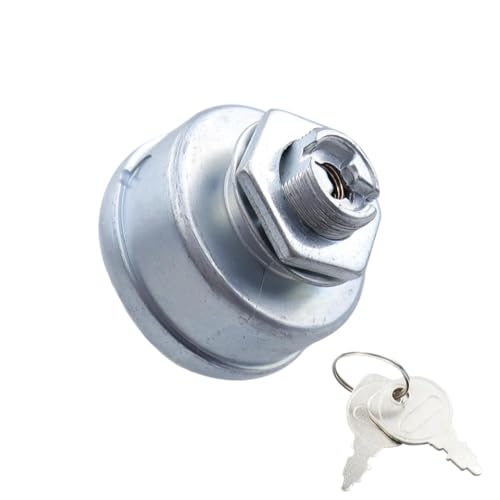 Motorstarterschalter mit Key 5 Spade Terminal Lawn Mower Zündstarter kompatibel mit 725-0267 725-0267A 925-0267A von RCGtnnesa