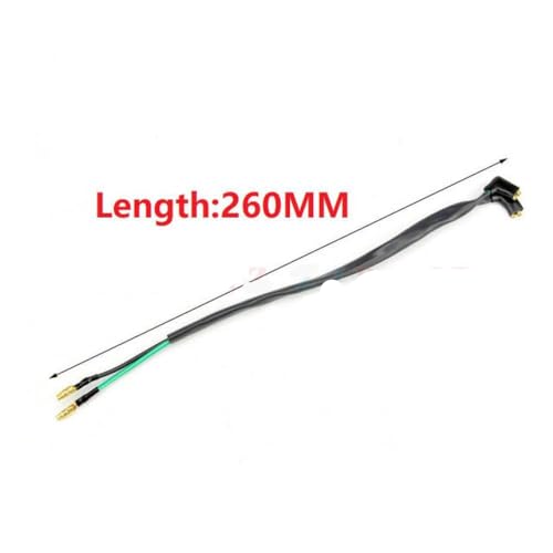 Universal Motorrad E-Bike Scooter Bremslichtschalter kompatibel mit der rechten und linken Vorderbremsstopp-Leuchtsysteme Drücken Sie die Taste Bremsleitungsdrähte(1pcs) von RCGtnnesa