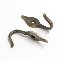 Dekorativer 4, 5 cm Eisen Fleur Wandhaken Für Hüte, Mäntel Und Roben | 2Er-Pack - Hk-Ir8394 Von Rch Hardware von RCHHardware