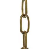 standard Gliederkette Aus Messing - Ch-Br08-W Von Rch Hardware von RCHHardware