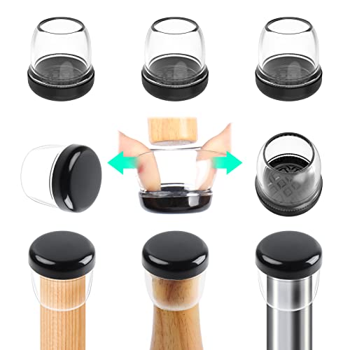 RCHYFEED 21-26 mm Stuhlbeinkappen für Teppich Stuhlbeingleiter, 24 STK Silikon 1 Zoll Schutzkappen für Stuhlbeine Tischbeine Stumm Kratzfest, Stuhlbeinschoner Möbelbeinkappen Teflongleiter für Stühle RCHYFEED 21-26 mm Stuhlbeinkappen für Teppich Stuhlbeingleiter, 24 STK Silikon 1 Zoll Schutzkappen für Stuhlbeine Tischbeine Stumm Kratzfest, Stuhlbeinschoner Möbelbeinkappen Teflongleiter für Stühle von RCHYFEED