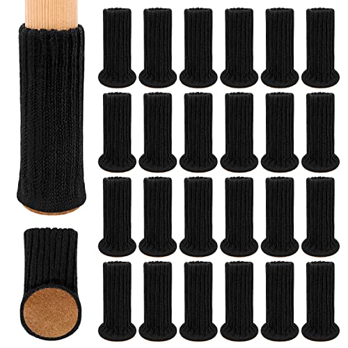 RCHYFEED 24 Stück Möbelbeinsocken, Gestrickte Stuhlbeine Socken, Stuhlbeinschoner Elastisch für 1 bis 2 Zoll Durchmesser der Stuhlfüße, Tischbeine Möbelbeine Stuhlbeine-Bodenschoner Vermeiden Kratzer RCHYFEED 24 Stück Möbelbeinsocken, Gestrickte Stuhlbeine Socken, Stuhlbeinschoner Elastisch für 1 bis 2 Zoll Durchmesser der Stuhlfüße, Tischbeine Möbelbeine Stuhlbeine-Bodenschoner Vermeiden Kratzer von RCHYFEED