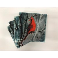Cardinal Stone Untersetzer - 4Er-Set von RCHowardArtist