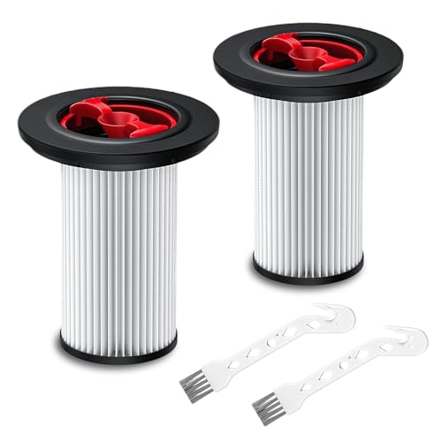 2er-Pack Ersatzfilter kompatibel mit Bosch Serie 8(12036642 & 12023349) S8 Staubsauger HEPA Filter für Bosch Unlimited Gen2 Staubsaugerfilter Zubehör gegen Feinstaub Kommt mit 2 Reinigungsbürsten von RCIDOS