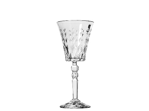 RCR Crystal 6 Stück Marilyn Weingläser Set - Moderne Glasschliff Stemware Kelche - 259ml von RCR