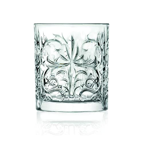 RCR 26244020006 Tattoo Trinkgläser aus Kristall, 6er-Set, Glas, Becher, Einheitsgröße von RCR