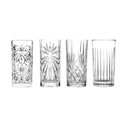 RCR 26984020006 Mixology Longdrinkgläser aus Luxion-Kristall, 4er-Set von RCR