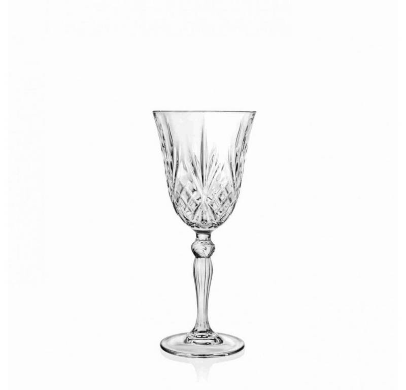 RCR Glas RCR Melodia Kristall-Glas-Set, 6 Stück, 270 ml von RCR