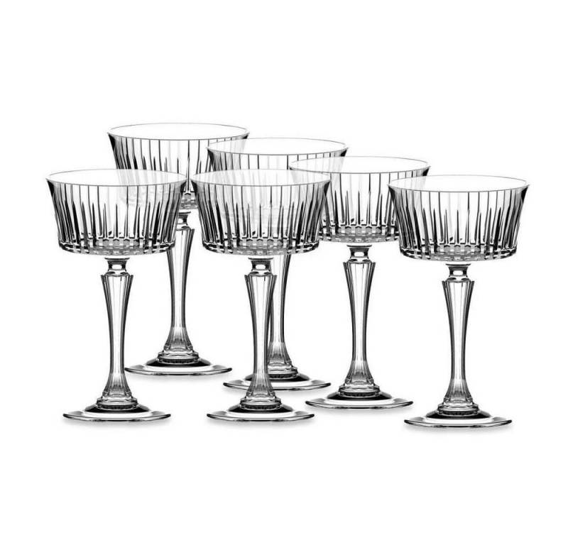RCR Sektglas RCR Timeless Champagnerschale 6er Set, Kristallglas von RCR