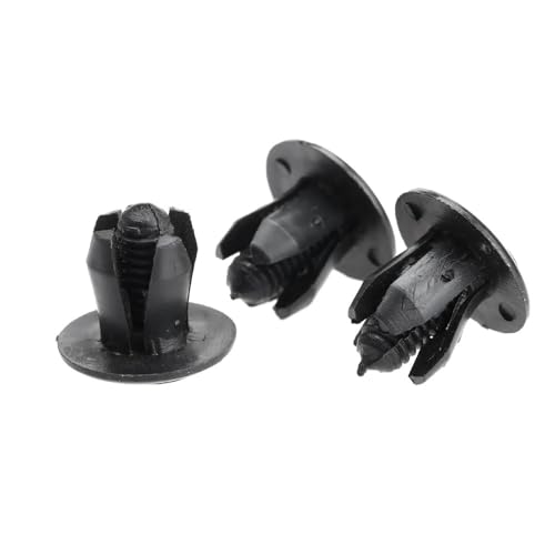 RCTGPGJAC 50 Stück 8,2 mm Auto-Kunststoffschrauben 0G032-50037-A Kompatibel for Kia Amanti Magentis Optima Rio Sedona Sephia Sorrento Spectra Sportage von RCTGPGJAC