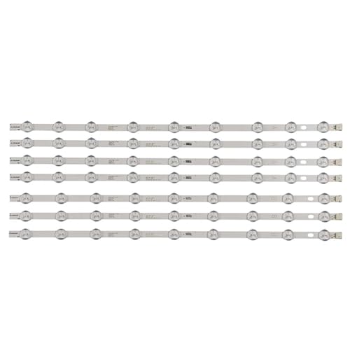 RCTGPGJAC 7 Stück LED-Hintergrundbeleuchtungsstreifen, 9 Lampen, kompatibel for Pana Sonic 50'' NDV REV1.1 TV AB, kompatibel for HITACHI 50HYT62U TX-50A300B VES500UNDA VES500UNDC-2D-N01 von RCTGPGJAC